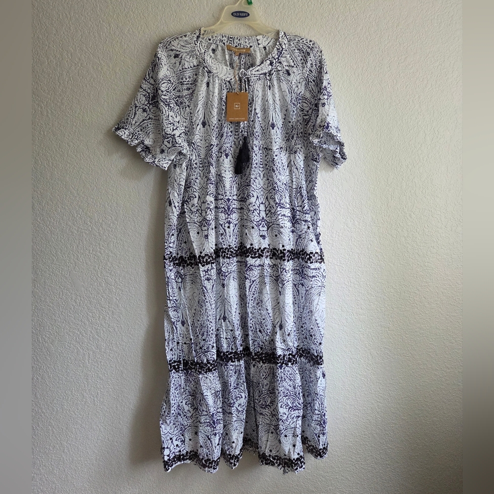 New Rose and Rose Midi dress